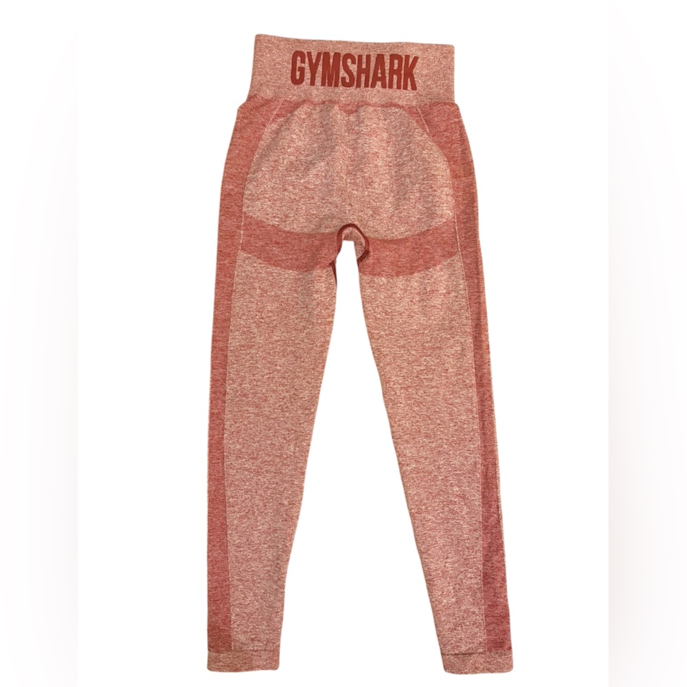 Gymshark Red Marled Seamless Leggings